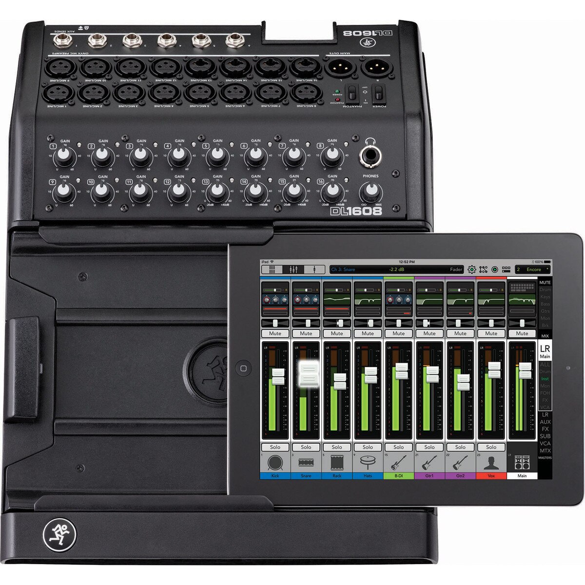 Mackie DL1608 16Channel Digital Live Sound Mixer with iPad Control